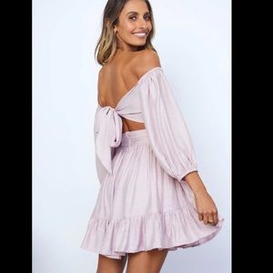 Hello Molly “THIS IS ESPIONAGE” Dress Blush - Large